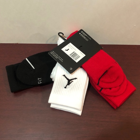 Jordan Everyday Max, 3 Pack Crew Socks, Large - Picture 11 of 13